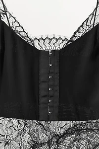 TOP BRETELLES DENTELLE