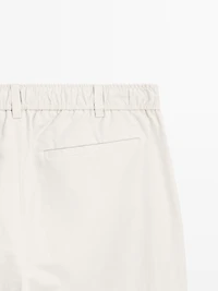 Cotton blend joggers