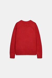 OVERSIZED KNIT SWEATER
