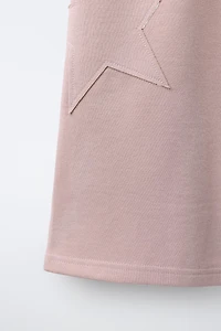STAR PATCH WIDE LEG PANTS
