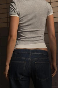 DOUBLE RIB T-SHIRT