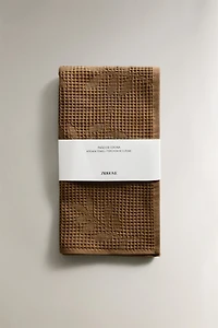WAFFLE-KNIT KITCHEN TOWEL