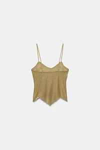 EMBROIDERED CAMISOLE