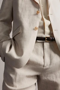 100% LINEN SUIT BLAZER