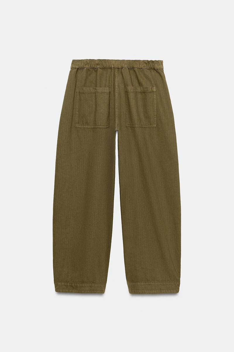 ZW COLLECTION BARREL PANTS