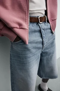 BAGGY FIT DENIM SHORTS