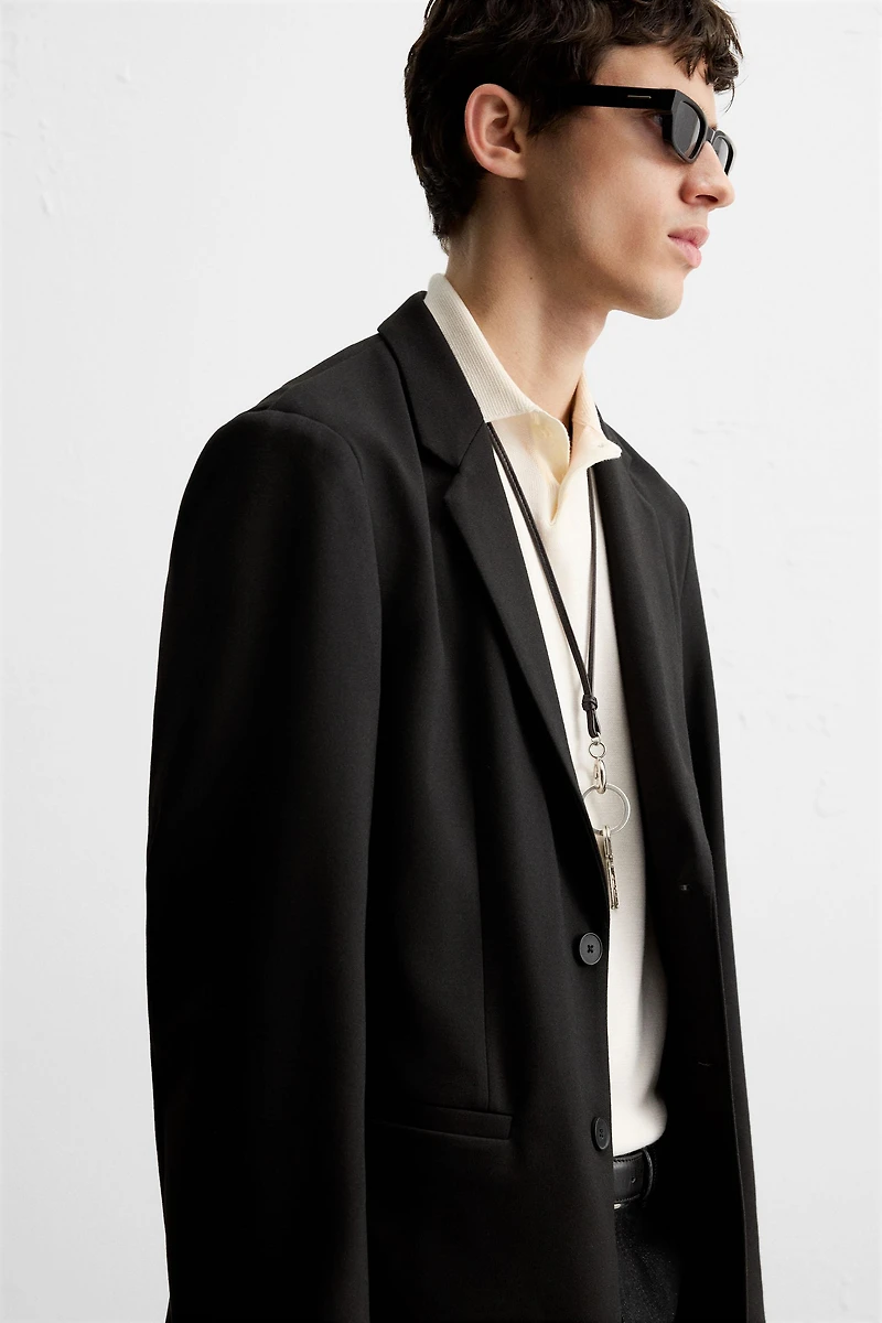 SLIM FIT STRETCH BLAZER
