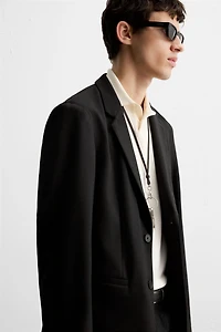 SLIM FIT STRETCH BLAZER