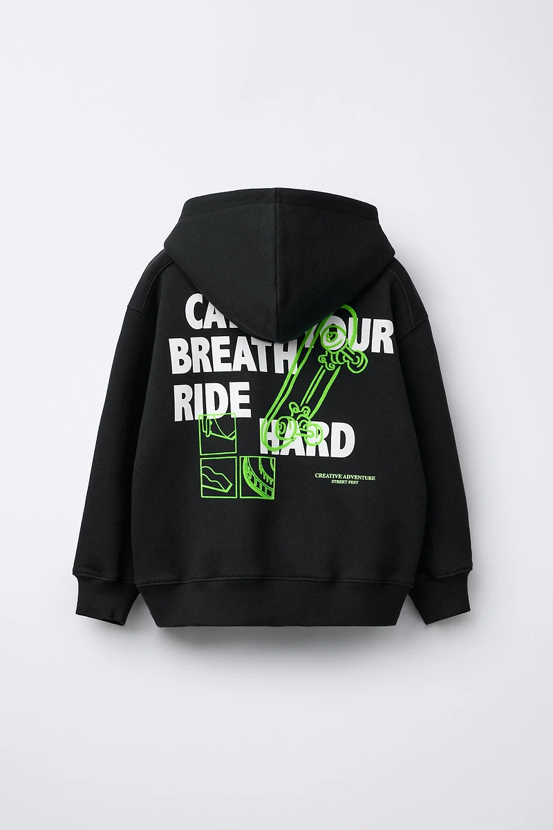 SWEAT À CAPUCHE SKATE FLOCK