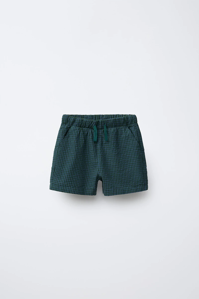 SEERSUCKER SHORTS