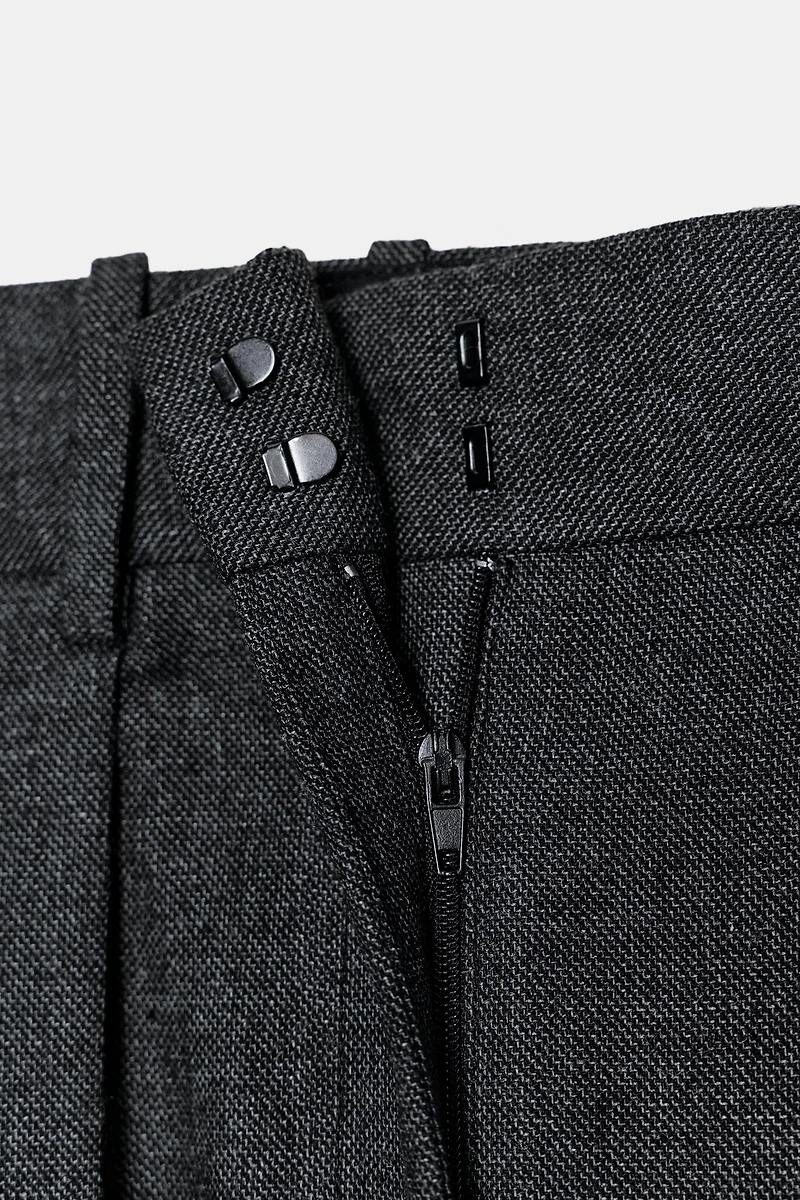 WIDE-LEG PLEATED PANTS ZW COLLECTION