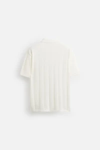 CHEMISE EN MAILLE AJOURÉE