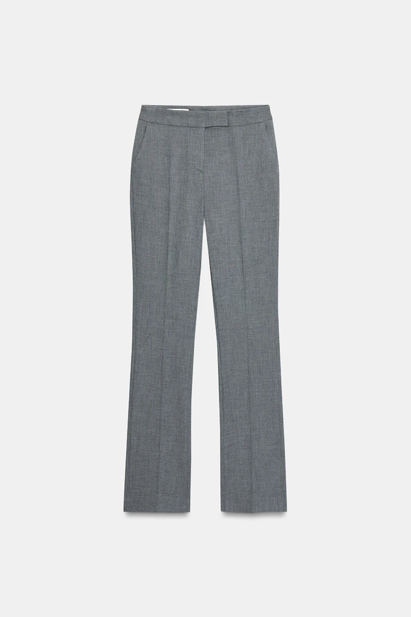 LOW RISE FLARE PANTS