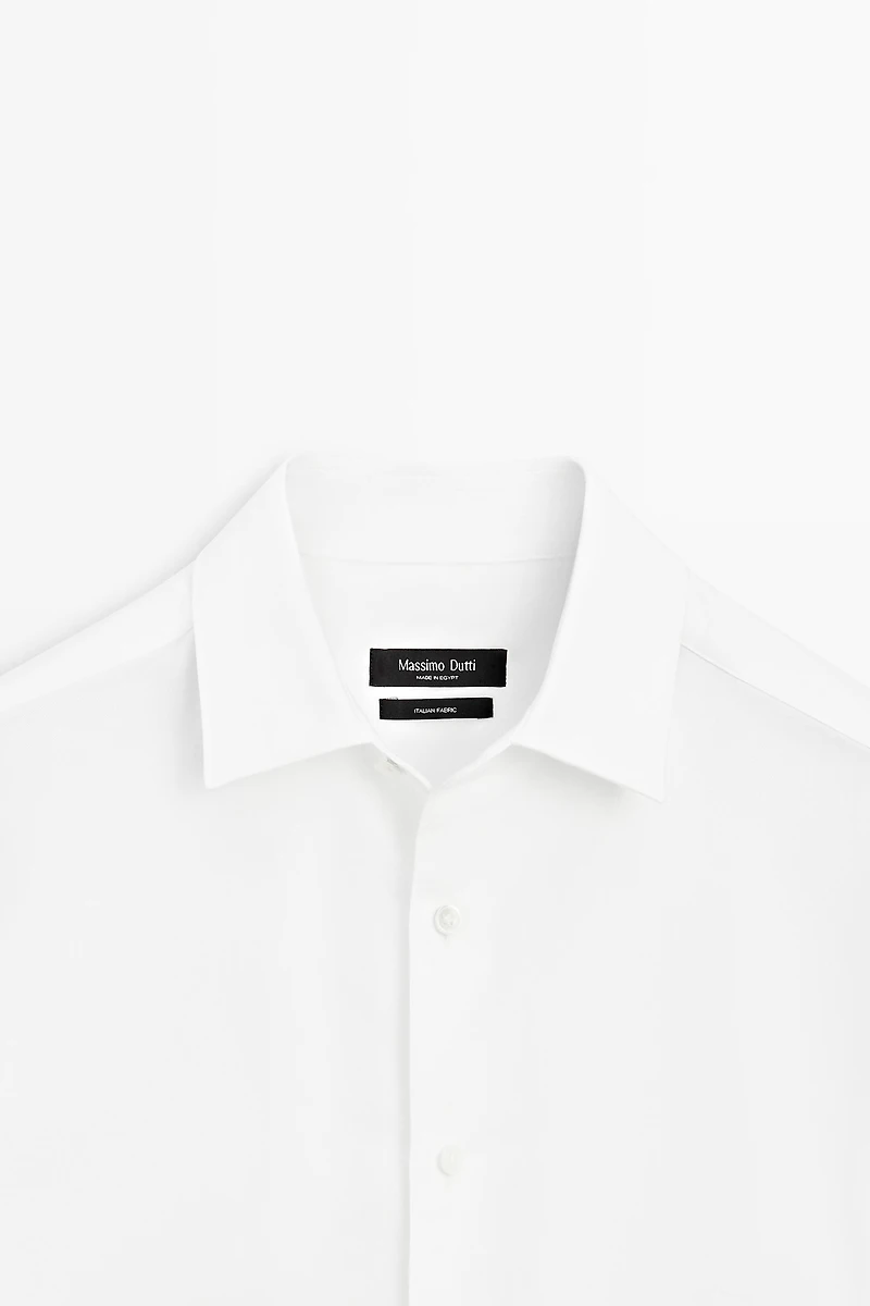 100% cotton regular fit shirt