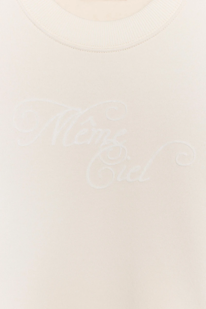 FRONT TEXT SWEATSHIRT