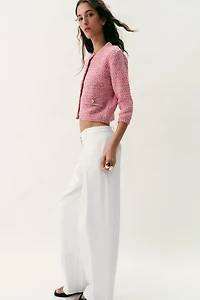 FRENCH SLEEVE CARDIGAN