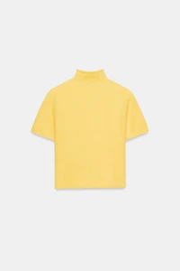 PULL MANCHES COURTES MAILLES DOUCES