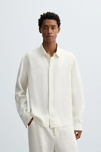 RELAXED FIT 100% HEMP SHIRT