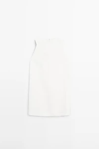 Mini dress with knotted strap detail