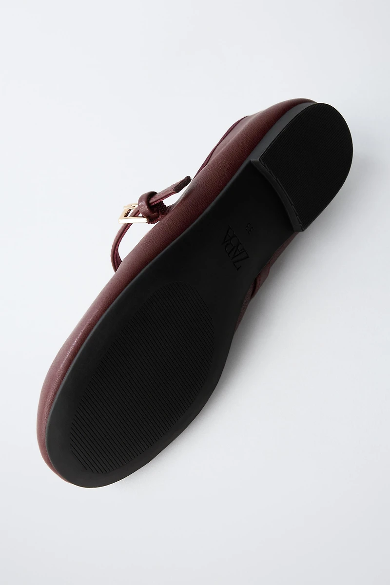 HEART BALLET FLATS