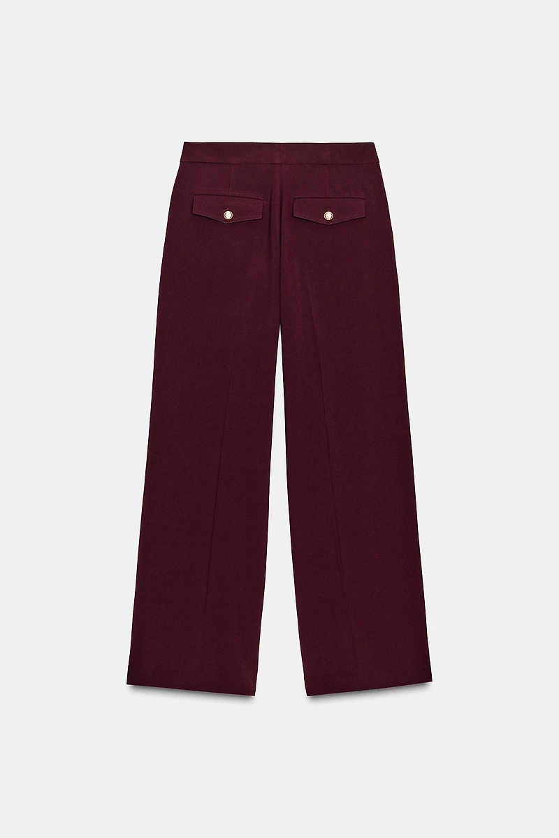 PANTALON LARGE TAILLE HAUTE