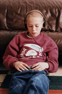 VINYL PRINT SWEATSHIRT