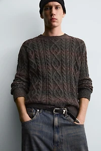 CABLE KNIT JUMPER