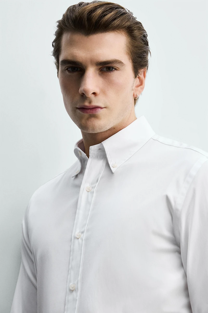 CHEMISE REGULAR FIT COTON