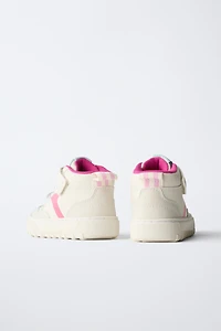 HIGH TOP SNEAKERS WITH DETAIL