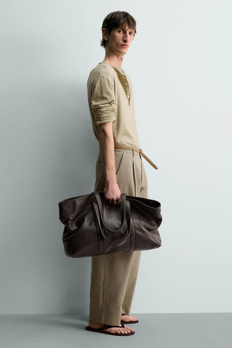 SAC SHOPPER EN CUIR