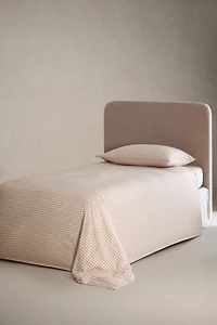 CHILDREN’S GINGHAM FITTED SHEET