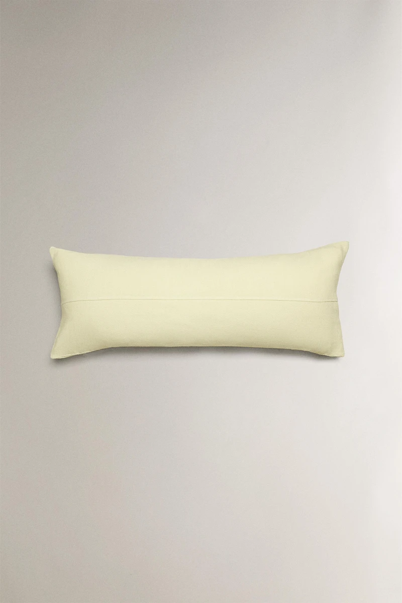 RECTANGULAR LINED THROW PILLOW COVER