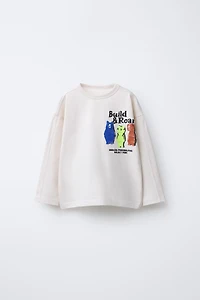 T-SHIRT À IMPRIMÉ OURS