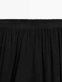 Sarouel trousers flowing fabric - LIMITED