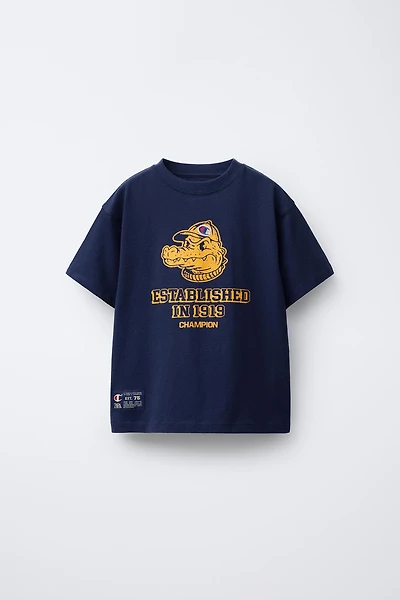 CHAMPION ® X ZARA CROCODILE PRINT T-SHIRT