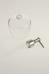 BOROSILICATE BATHROOM SOAP DISPENSER
