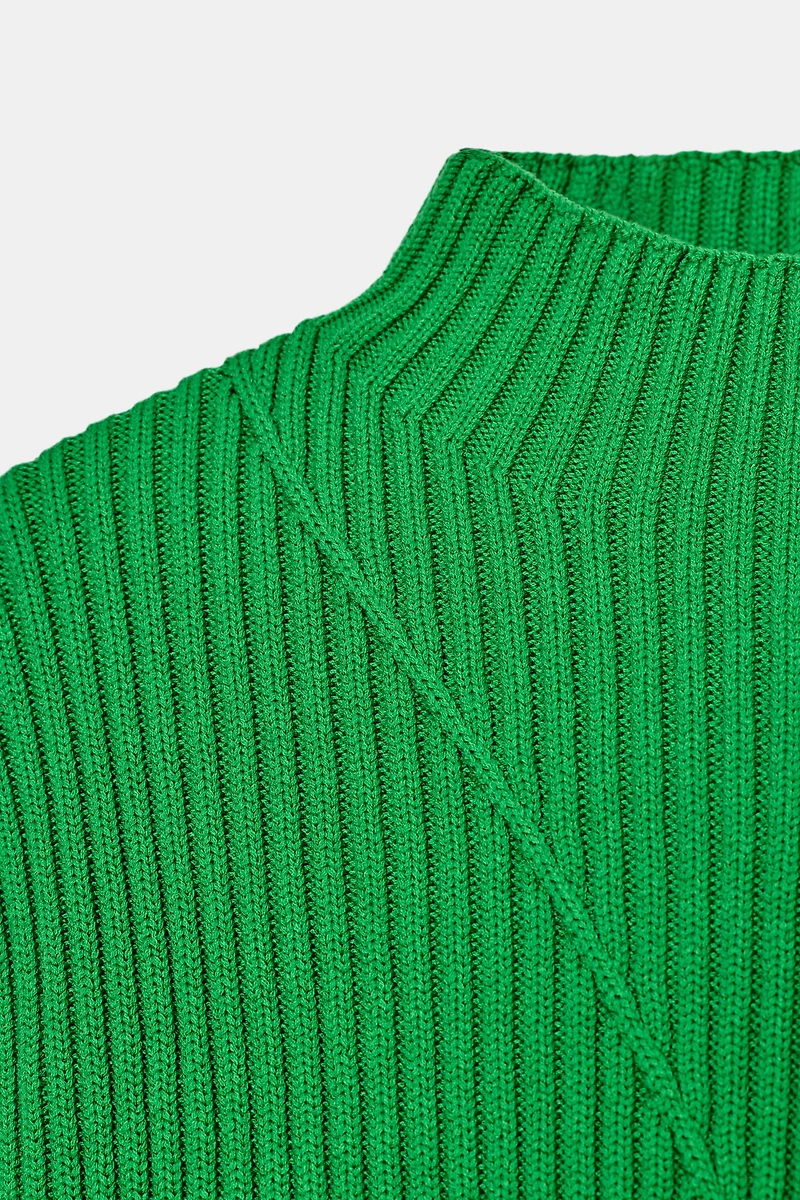 RIB KNIT VEST