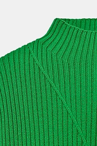 RIB KNIT VEST