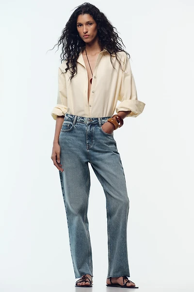 Z.02 STRAIGHT HIGH WAIST ANKLE JEANS
