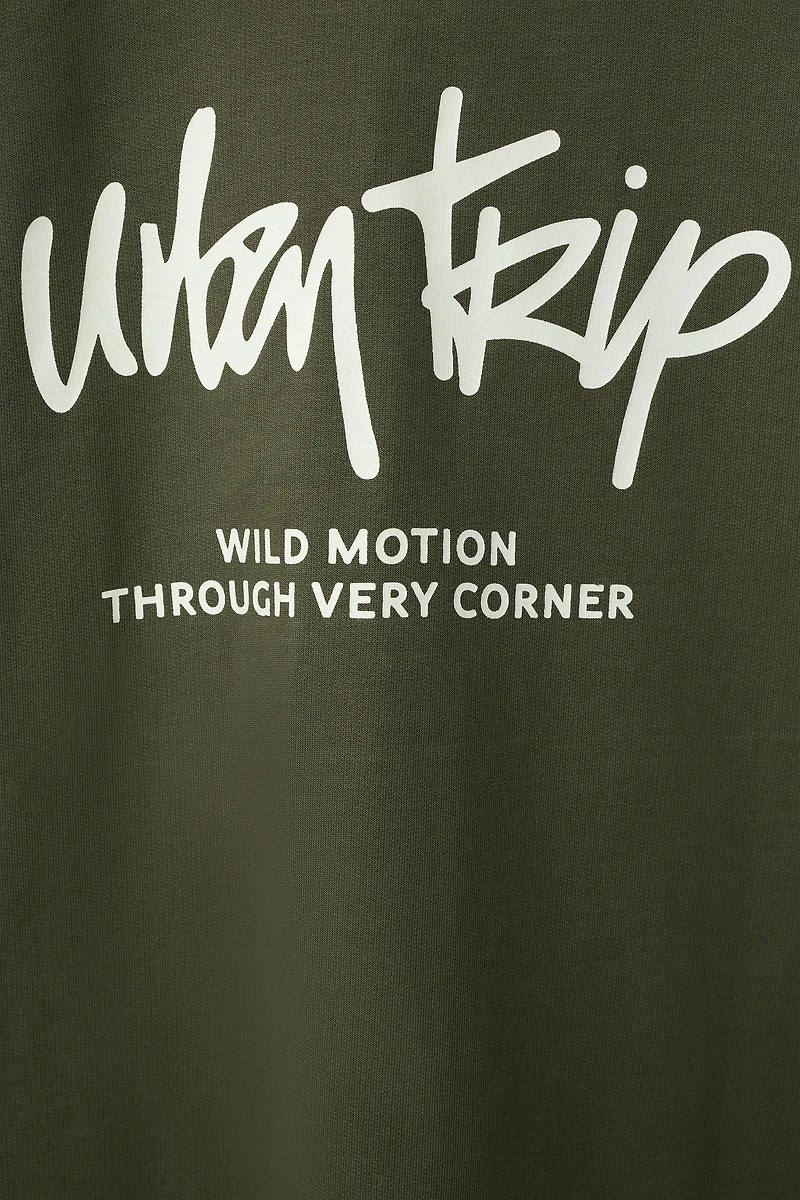 SEAM DETAIL SWEATSHIRT