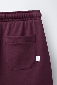 SHORT EN MOLLETON DE JOGGING