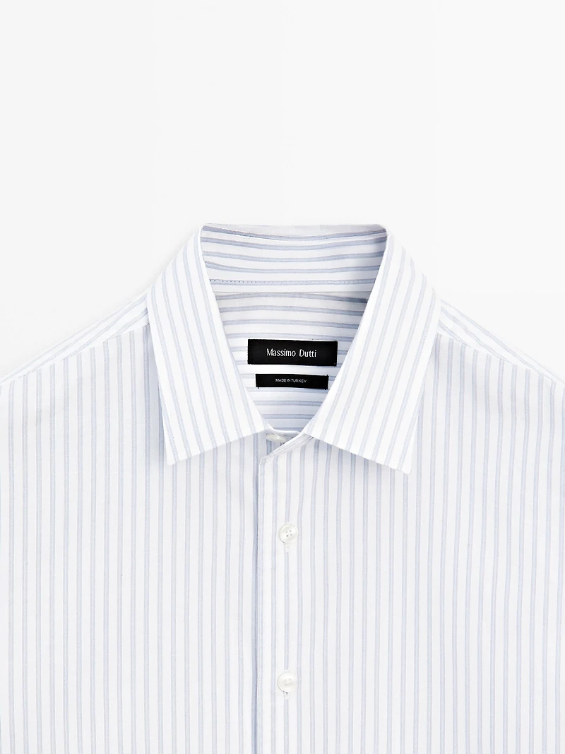 Chemise à rayures regular fit