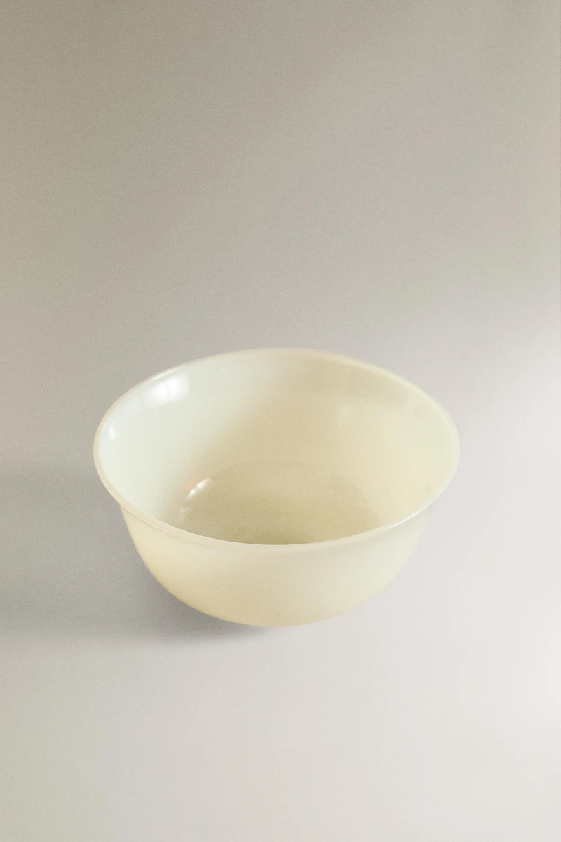 TRANSLUCENT BOROSILICATE GLASS BOWL