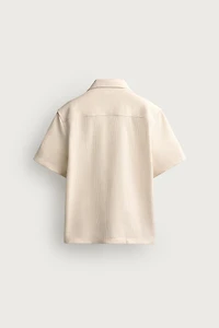 TEXTURED REGULAR FIT SHIRT