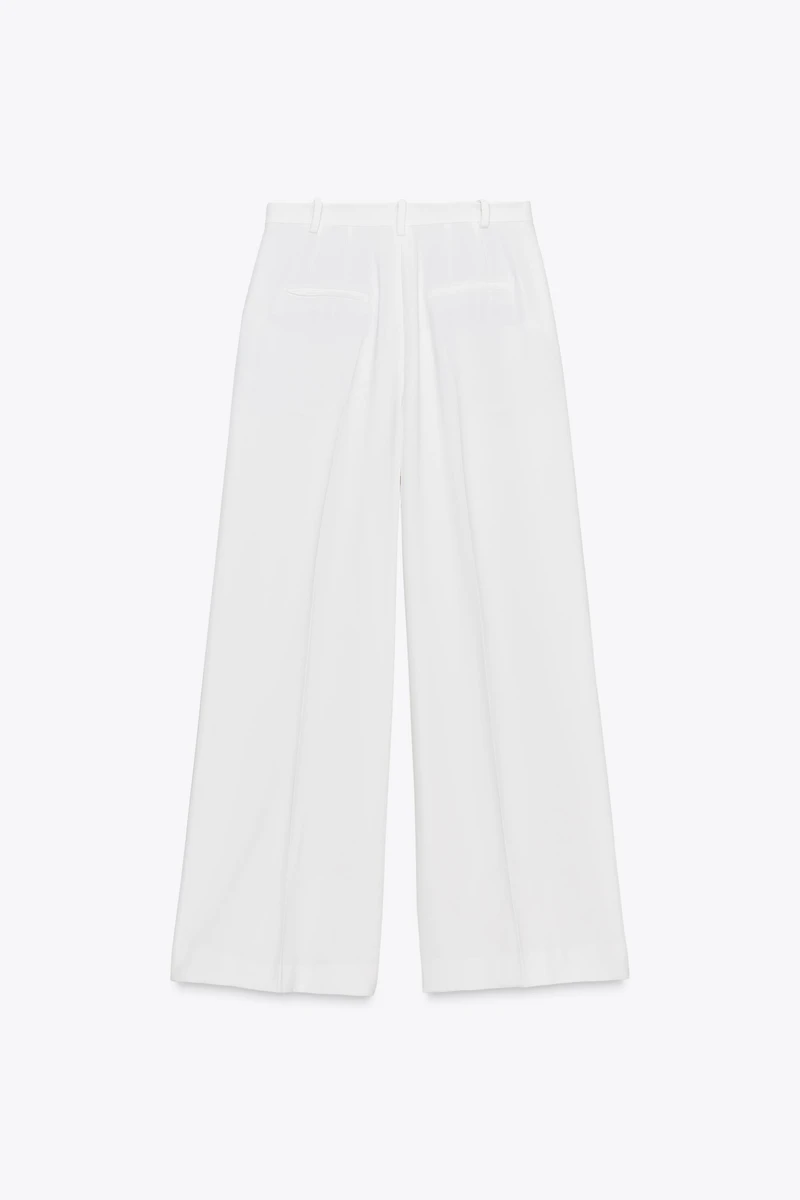 ZW COLLECTION WIDE LEG PLEATED PANTS