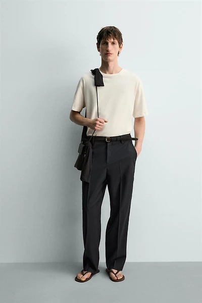 T-SHIRT RELAXED FIT COTON - LIN