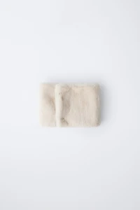 FAUX FUR NECK WARMER