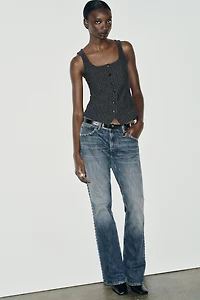 PINSTRIPE VEST TOP