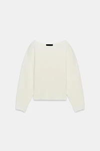 RIB KNIT FULL SLEEVE JUMPER