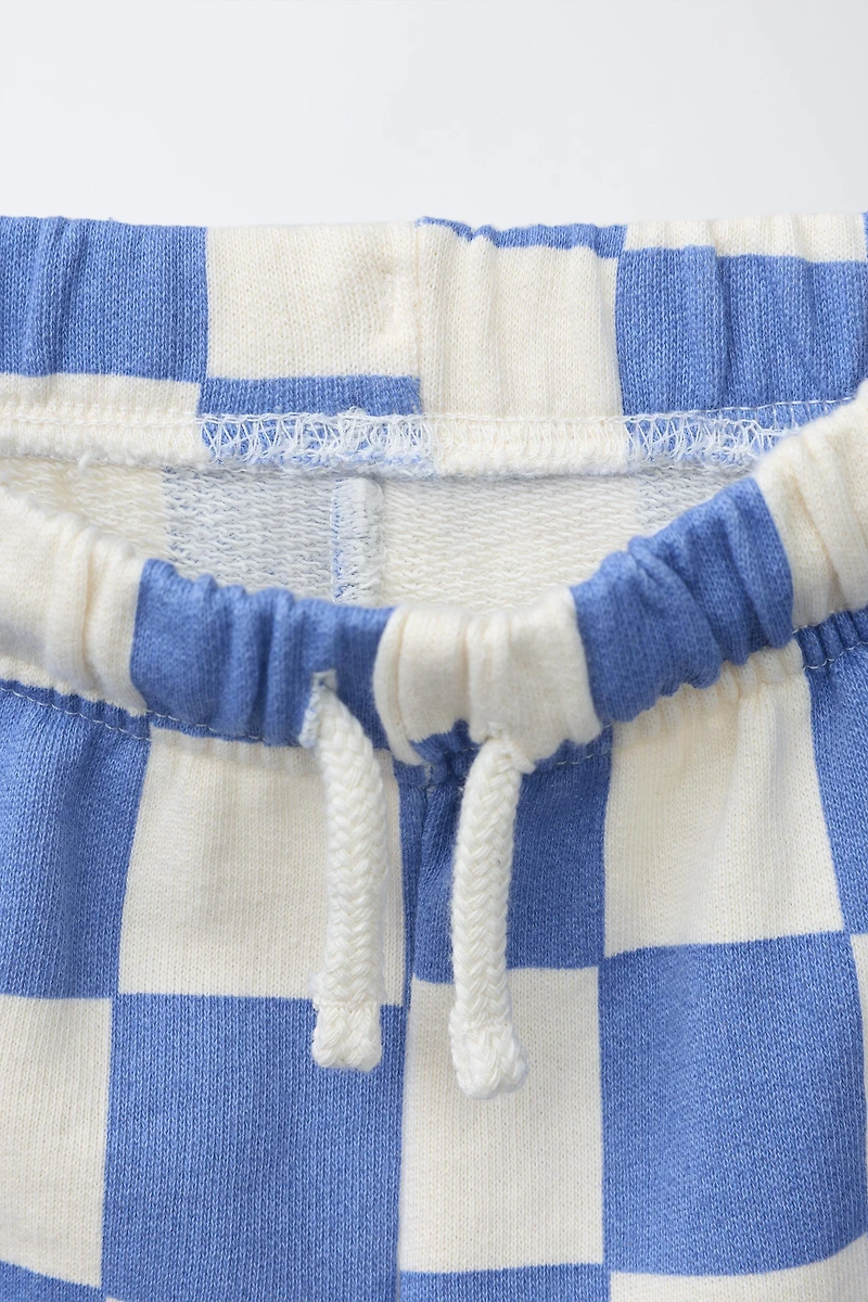 CHECKERBOARD SHORTS